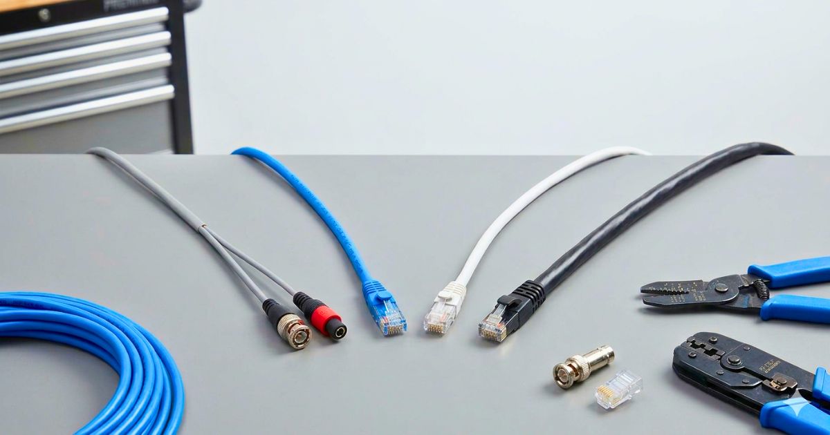 Security Camera Cables: Coax, Ethernet, PoE & Fire Ratings