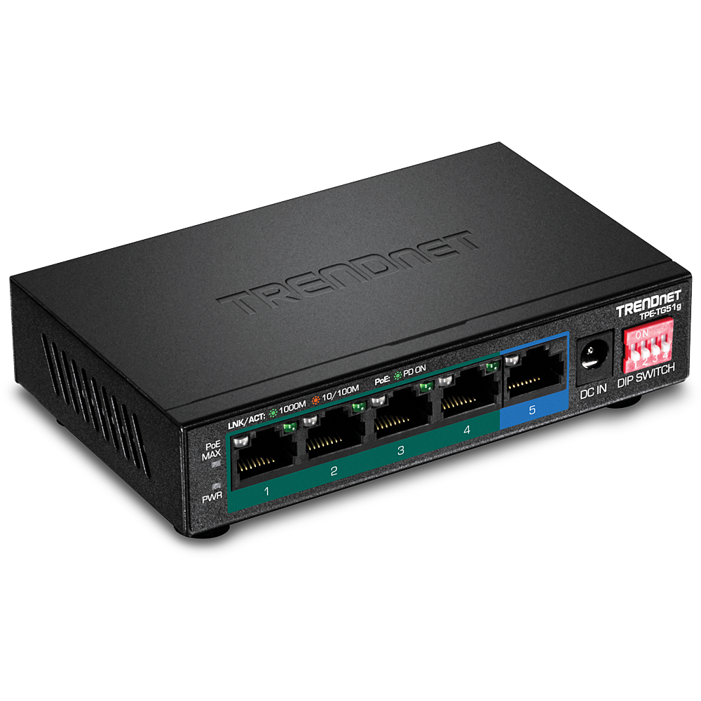 Trendnet  TPE-TG51g | Precision Security and Low Voltage Supply
