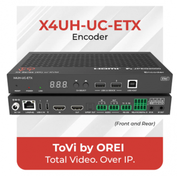 OREI  X4UH-UC-ETX | Precision Security and Low Voltage Supply