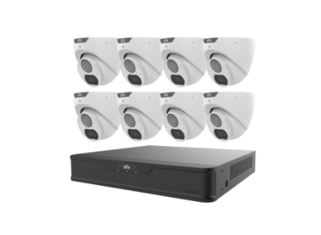 UNV  KIT/XVR301-08U3/8*UAC-T128-ADF28MS | Esentia Systems