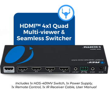 OREI  HDS-401MV | Precision Security and Low Voltage Supply