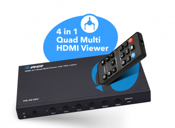 OREI  HD-401MV | Precision Security and Low Voltage Supply