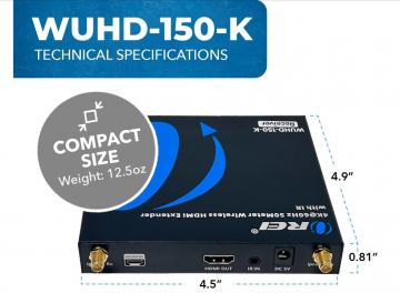 OREI  WUHD-150-K | Precision Security and Low Voltage Supply