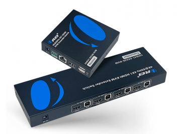 OREI  UHD41-EX230-KVM | Precision Security and Low Voltage Supply